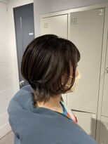 シェル 吉祥寺(shell)&nbsp;グレージュカラー/ボブウルフ/黒髪/ココアベージュ