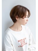 横顔も可愛い♪大人ショート♪