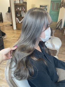 バレッタ (Barrette) シルバーグレージュ