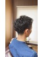 グランヘアートーキョー 瀬戸内店(Gran Hair TOKYO) ツーブロ刈り上げスパイラルパーマ