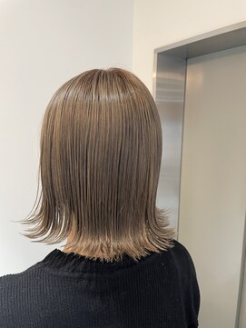 アヴァンスアンス 広島袋町店(AVANCE.ens) ベージュカラー×髪質改善カラー