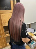 ピンクベージュ