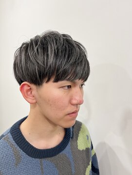 ピース ヘアーワーク(PEACE HAIR WORK) グレージュ&マッシュ