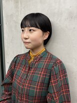 ソルトウォーター(SALT WATER)&nbsp;ワイドバング　ショートヘア　コンパクトショート