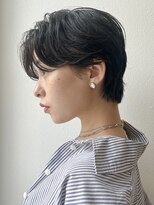 ガーランドギンザ(Garland Ginza)&nbsp;ハンサムショートアッシュブラックメンズライク銀座