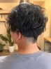 メンズカット+パーマ_￥10000 [近鉄/大阪上本町/上本町駅/谷町９丁目]
