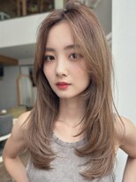 バイオレット 表参道店(Violet)&nbsp;ブリーチなしレイヤーカットロングレイヤー内巻きレイヤー