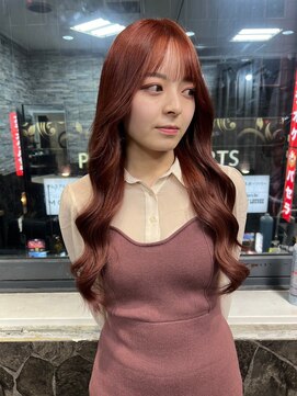 テイス 新宿(TACE) レッドブラウン[ネビージュ/黒髪/小顔/新宿]