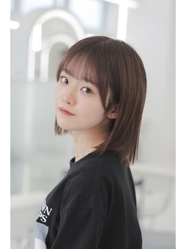 コア 表参道(COA) ボブヘア/レイヤーカット/ウェットヘア/オリーブベージュ/表参道