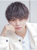 【小久保style】韓国マッシュニュアンスパーマグレーベージュ