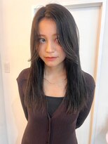 パーク 福岡天神西通り店(parc)&nbsp;髪質改善　ストレート　顔周りカット　透明感カラー　20代30代