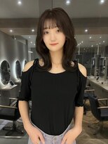 ジーナ 北千住ミルディス通り(Zina)&nbsp;ブラウンカラー＊くびれヘア【Zina北千住ミルディス通り】