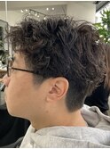 スパイキーショート/ジェットモヒカン/ショートバング/men's