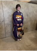 ヘアセット+着付