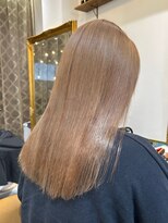 ロンドアベニール 北千住(Lond avenir)&nbsp;ケアブリーチで作るベージュ☆美髪ボブ/美髪縮毛矯正[北千住]