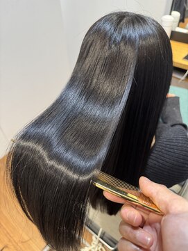 アニュー 大宮店(ANEW) 地毛風カラー×髪質改善