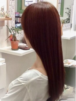 サンクチュアリ フォー ヘアー(SANCTUARY for Hair)の写真/髪のクセやうねりのお悩みを解決し、ダメージレスで自然な仕上がりが叶う♪毎日のお手入れも簡単に◎