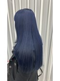 ワンブリーチでネイビーブルー