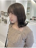 大人可愛い／ゆるレイヤー／ブラウンベージュ
