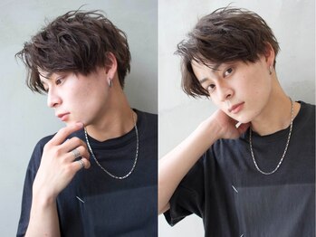 メンズ ソース 梅田(MEN'S SOURCE)の写真/[メンズ/梅田/東梅田]【カット¥2800】【カットカラー¥4000】【カット+前髪縮毛¥5100】Men's限定クーポン有!