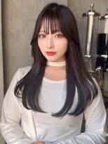 ロンドカスティーヨ 四日市(Lond castillo)&nbsp;黒髪　ローレイヤーカット　美髪　韓国風　ブラック