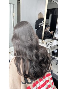 イヴ(I've) くびれ巻き×ダークグレージュ【原宿/i've】tomoya