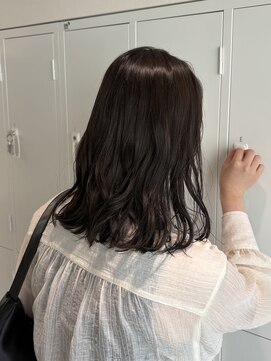 ネウィ 広島(newi) 透け感カラー×オリーブベージュ