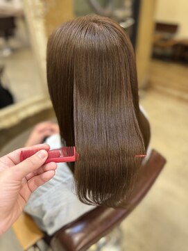 アンドヘアー 西葛西(&-HAIR) ツヤ髪、美髪、髪質改善トリートメントヘア　西葛西