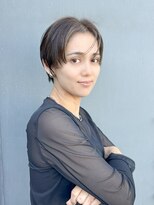 トニーアンドガイ 原宿店(TONI & GUY) デザインカラー ハンサムショート センターパート