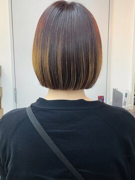 キューズ クラブ(cuz KLUB) ブリーチデザインベージュ