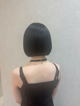 コモン 豊山(common) 切りっぱなしボブ