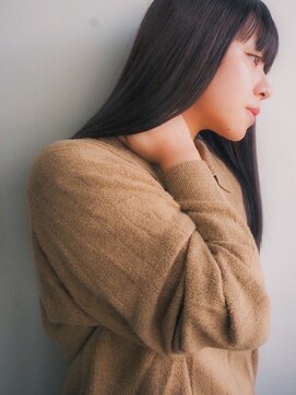 ロング　髪質改善／白髪改善／白髪ぼかし／脱白髪染め