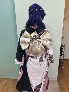 ビワテイ(Biwatei) 成人式・大人女子・夜会巻き・アップ・着付・クラシック・七五三