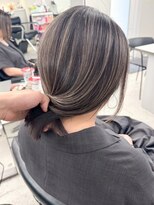 ジルブラン 土浦(JIL BLAN)&nbsp;ハイライトバレイヤージュダブルカラーケアブリーチ20代30代