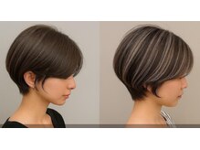 【美シルエット☆ショートスタイル】シルエットの綺麗さが自慢のショート。扱いやすくお手入れも簡単！