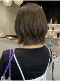 大人ガーリー/レイヤーショート/ボブ/20代30代縮毛矯正/横浜