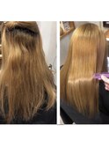 Before＊after &nbsp;ブリーチ毛髪質改善縮毛矯正　