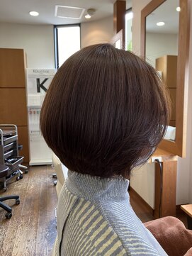 ナチュラルヘアーラック 大人ボブ