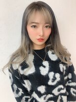 シエ バイ ケンジ 湘南台(sie by KENJE)&nbsp;ダークパープル/ナチュラルショート/夏のヘアアレンジ/湘南台