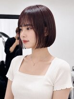 ジェムヘアスタジオ 平塚西口店(Gem Hair Studio)&nbsp;Gem Hair Studio 姉崎　ぱつっとボブ