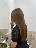 シュヴーブリヤン(cheveux brillants)&nbsp;【美髪縮毛矯正で作る再現性100%な艶髪】ブラウンベージュ
