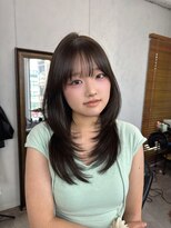 アット(at...)&nbsp;タイトもワンカールも可愛いレイヤーカット