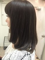 パティオンツー(PATIONN2)&nbsp;大人可愛いミディアムヘア☆透明感うるツヤアッシュブラウン