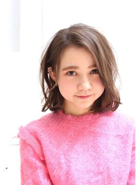 リバレイト(liberate) 【liberate】フェミニンワンカールボブ/ワンサイドセミウェット