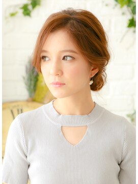 ヘアメイクサロンシャルメ(Hair Make Salon CHARMER) 結婚式☆二次会★CharmeR☆ナチュラルシニヨンへアセット