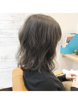 レンク(LENC) Coast.アディクシーカラー×ロブ×パーマスタイル