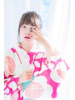 ヴァンクシー バイ ルナ(VANKCY by Luna) 【ネオリーブ プラス】ヘアセット アップ 浴衣 花火 可愛い