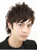 清潔感のある束感ショート