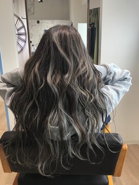 ヘアーメイク コラソン(hair make corazon) 似合わせカットメルティカラー着物フェミニンロング