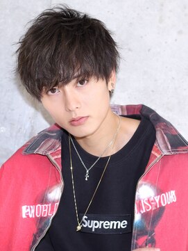 リップス 表参道店(LIPPS) くせ毛風パーマ ショートレイヤー ソフトツーブロック